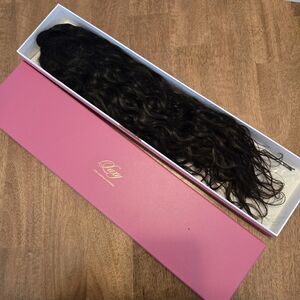 Luxy Hair Human Hair 20" Curly Ponytail Extention